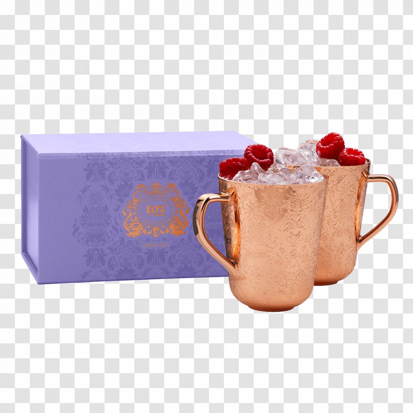 Moscow Mule Coffee Cup Cocktail Copper - Tableware Transparent PNG