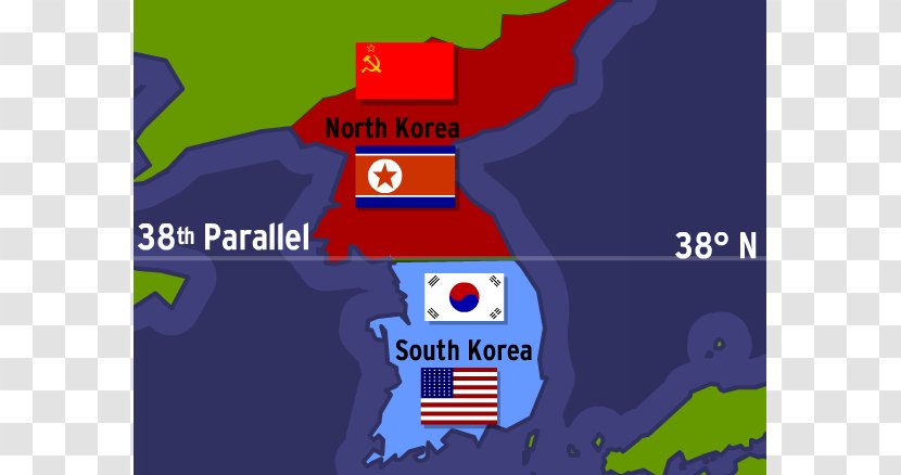 South Korea North United States Korean War Soviet Union - Sky - Cliparts Transparent PNG