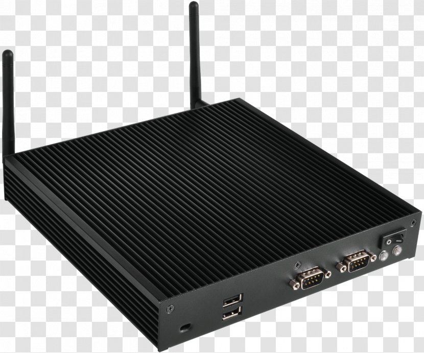 Wireless Router ASRock Access Points Electronics Accessory - Celeron - Fanless Server Transparent PNG