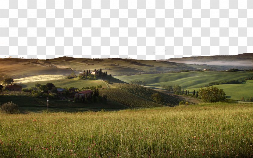 Tuscany Ultra-high-definition Television 4K Resolution Wallpaper - Highdefinition Video - Italy Prairie Two Transparent PNG