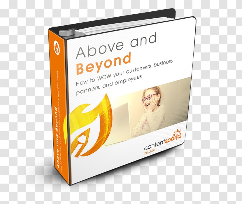 Content Marketing Small Business Brand - Above And Beyond Transparent PNG