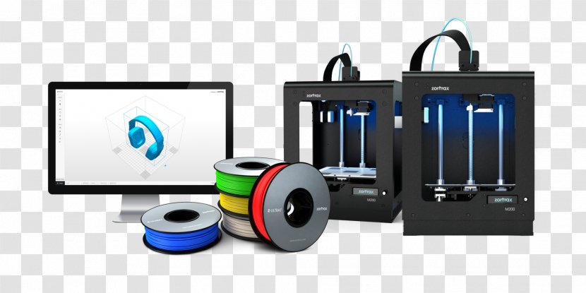 3D Printing Zortrax Printers - Computer Monitor Accessory - Product Demo Transparent PNG