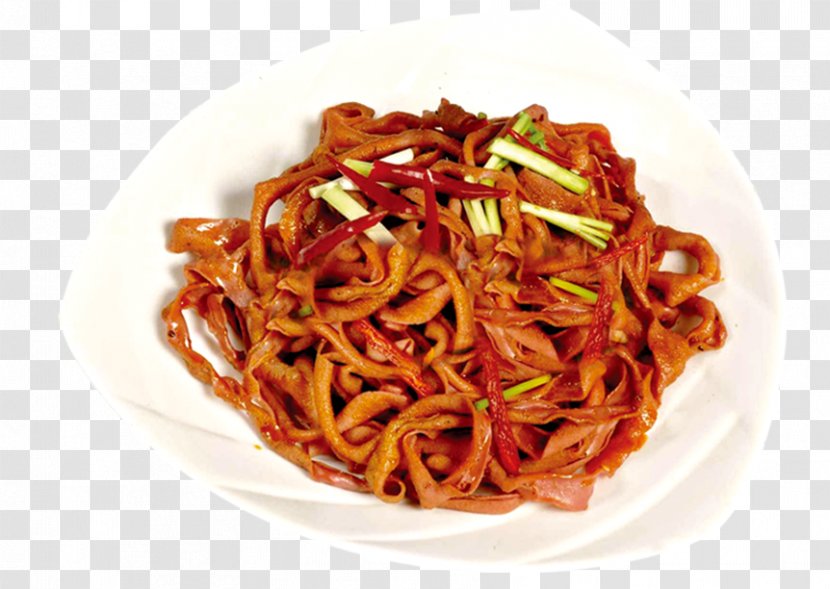 Chow Mein Lo Chinese Noodles Spaghetti Alla Puttanesca Fried - Duck Transparent PNG
