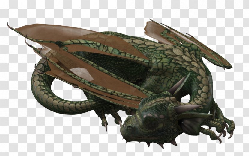 Reptile - Dragon - 3d Transparent PNG