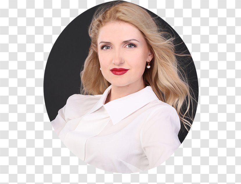 BeProfessional Beauty Expert School Blond Lecturer Brown Hair - Neck - Kreative Cosmetology Institute Transparent PNG