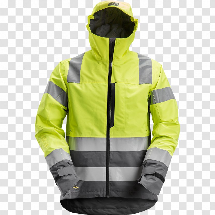 High-visibility Clothing Snickers Workwear Jacket Transparent PNG