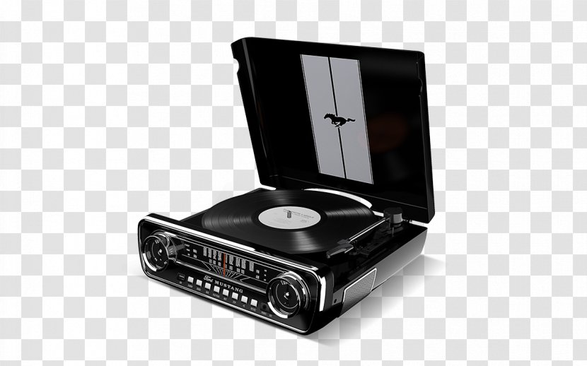 Ford Mustang Phonograph Record ION Audio Turntable Transparent PNG