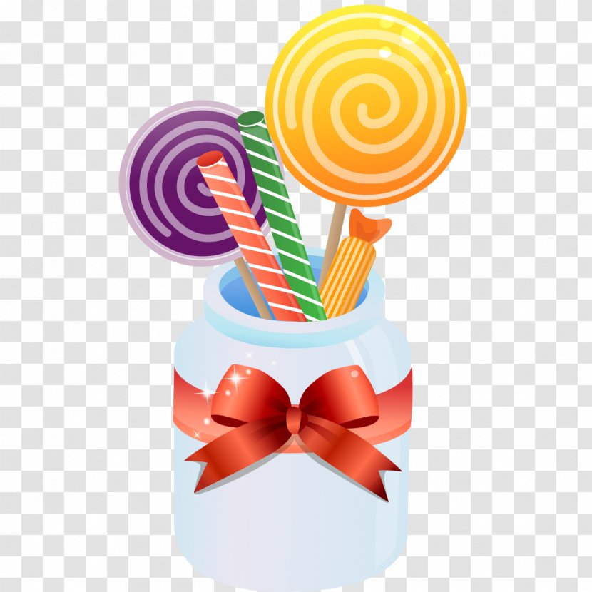 Lollipop Candy Bottle Icon - Food Transparent PNG