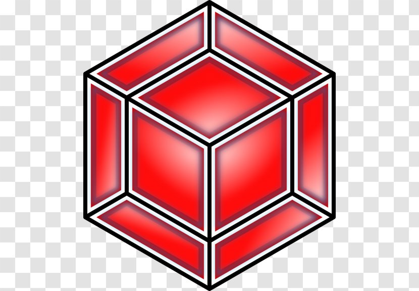 Tesseract Hypercube Four-dimensional Space Vector Graphics - Surface Area - Cube Transparent PNG