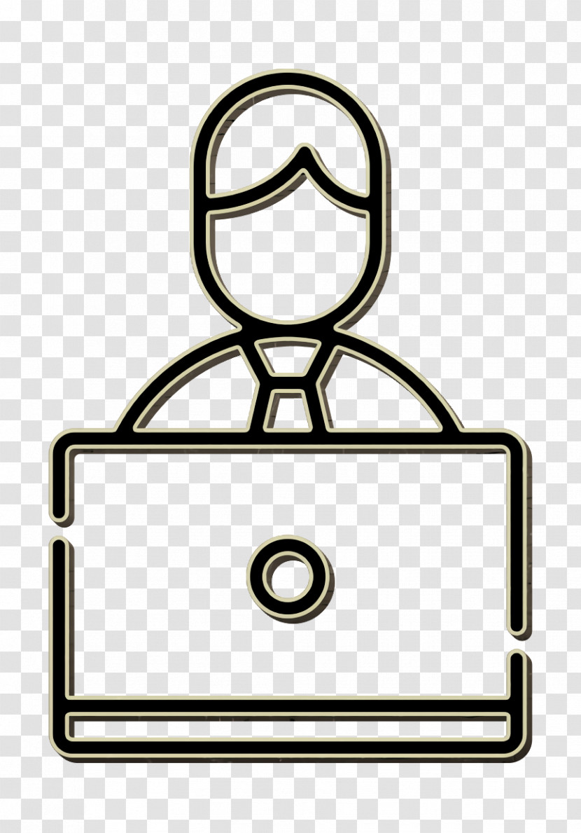 Laptop Icon Employee Icon Employees Icon Transparent PNG