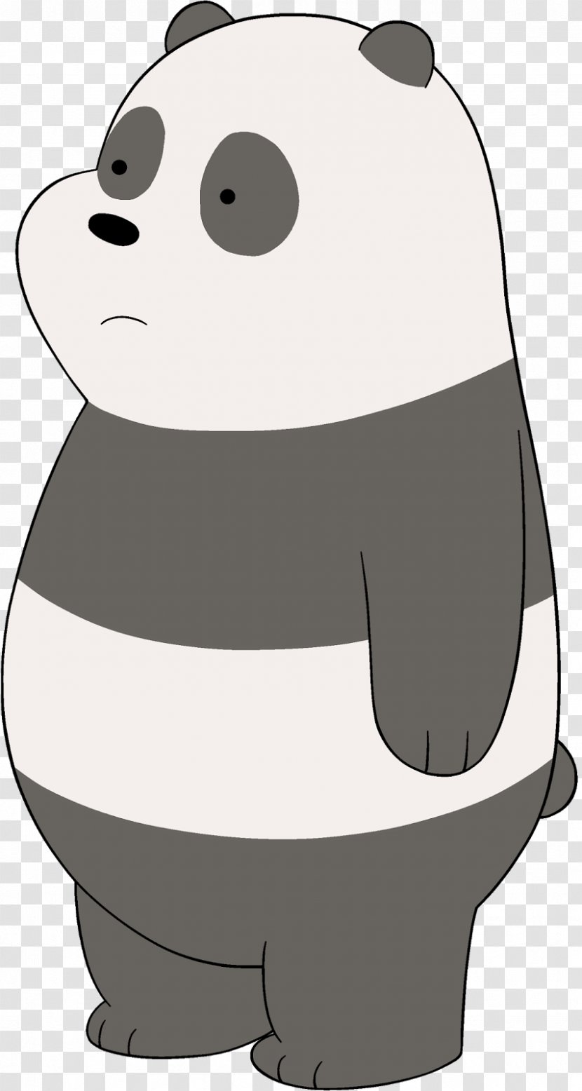 Giant Panda Ice Bear Grizzly - We Bare Bears Transparent PNG