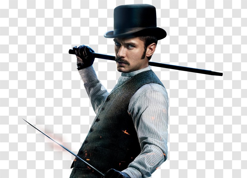Sherlock Holmes: A Game Of Shadows Jude Law Doctor Watson Professor Moriarty - Frame - Long Box Transparent PNG