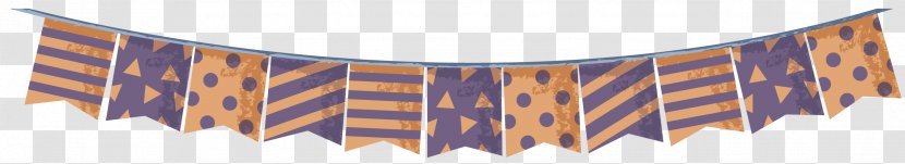 Halloween Euclidean Vector Party - Pumpkin - Flag Ribbon Transparent PNG