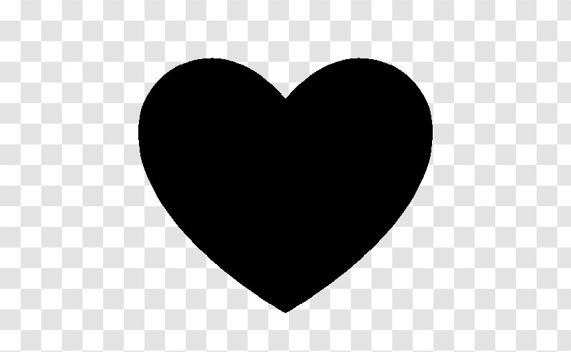 Drawing Heart Clip Art - Black And White Transparent PNG