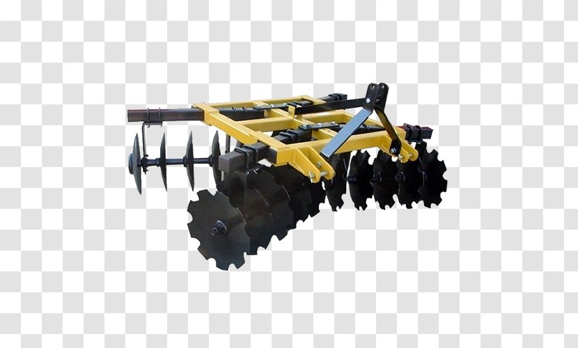 Disc Harrow Three-point Hitch Picture Frames Machine - Tractor Transparent PNG