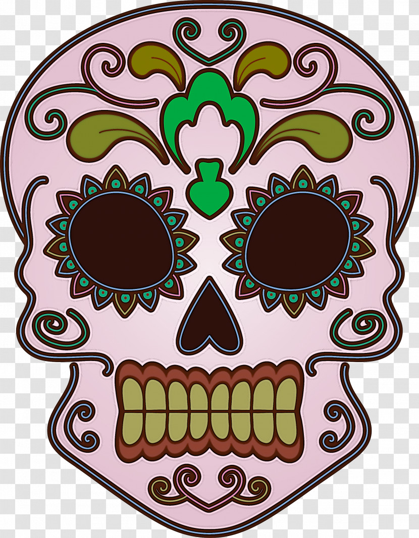 Calavera Day Of The Dead Día De Muertos Transparent PNG