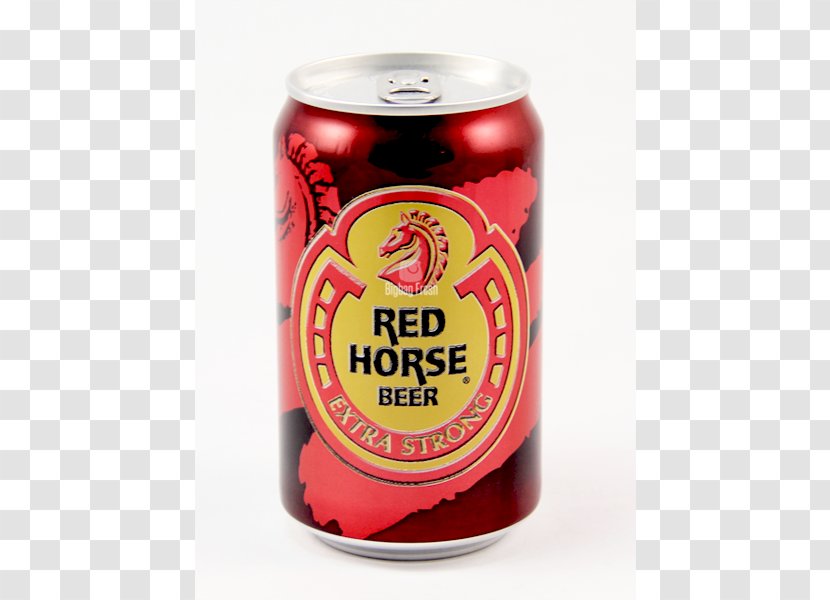 Red Horse Beer San Miguel Brewery Wine - Aluminum Can - Pirate Vector Transparent PNG