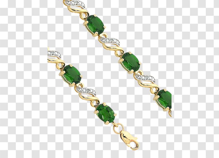 Emerald Earring Bracelet Jewellery Gold - Body Jewelry Transparent PNG