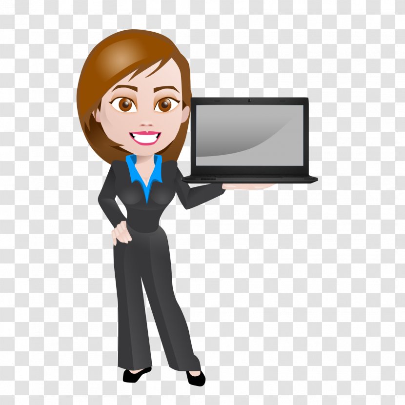 Digital Marketing Landing Page Business Advertising - Online - Woman Transparent PNG