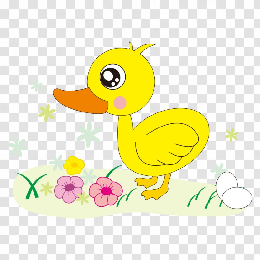 Duck Cartoon Clip Art - Fictional Character Transparent PNG