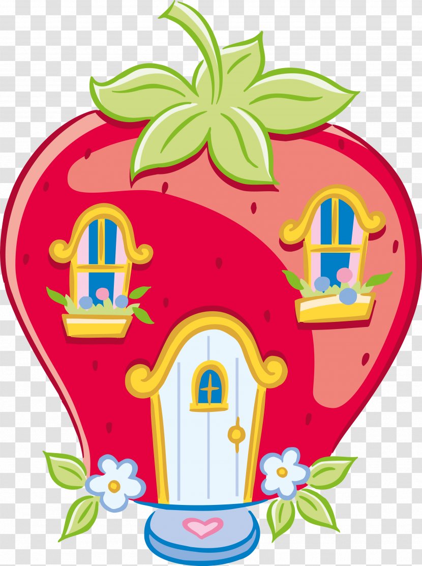 Strawberry Shortcake House Clip Art - Wild Transparent PNG
