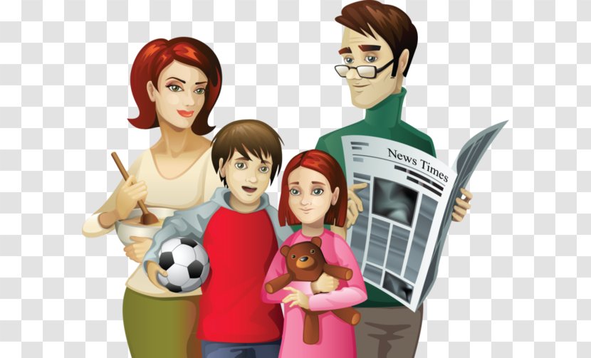 Clip Art Day Of Russian Family And Love GIF Child - Figurine - Illustration Transparent PNG