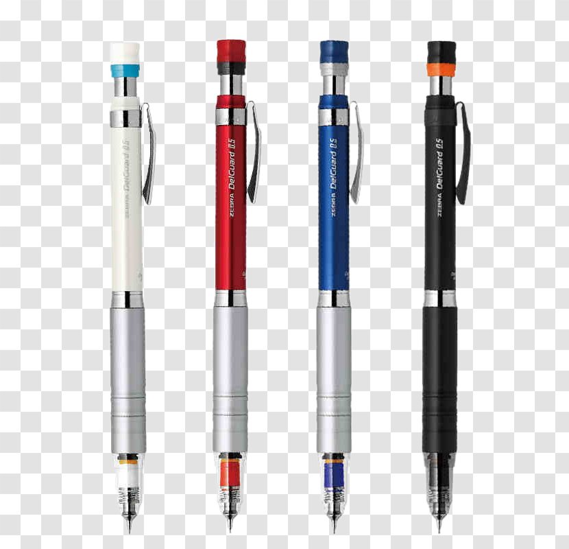 Zebra Mechanical Pencil Stationery Writing Implement - Price - Fine Pen Black Transparent PNG
