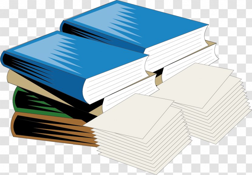 Textbook Computer File - Gratis - Blue Book Transparent PNG
