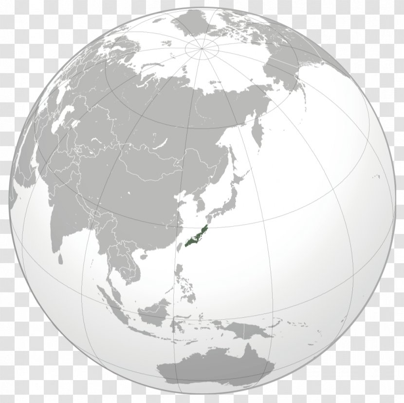 Japanese Archipelago South Korea Map Projection Orthographic - Prefectures Of Japan Transparent PNG