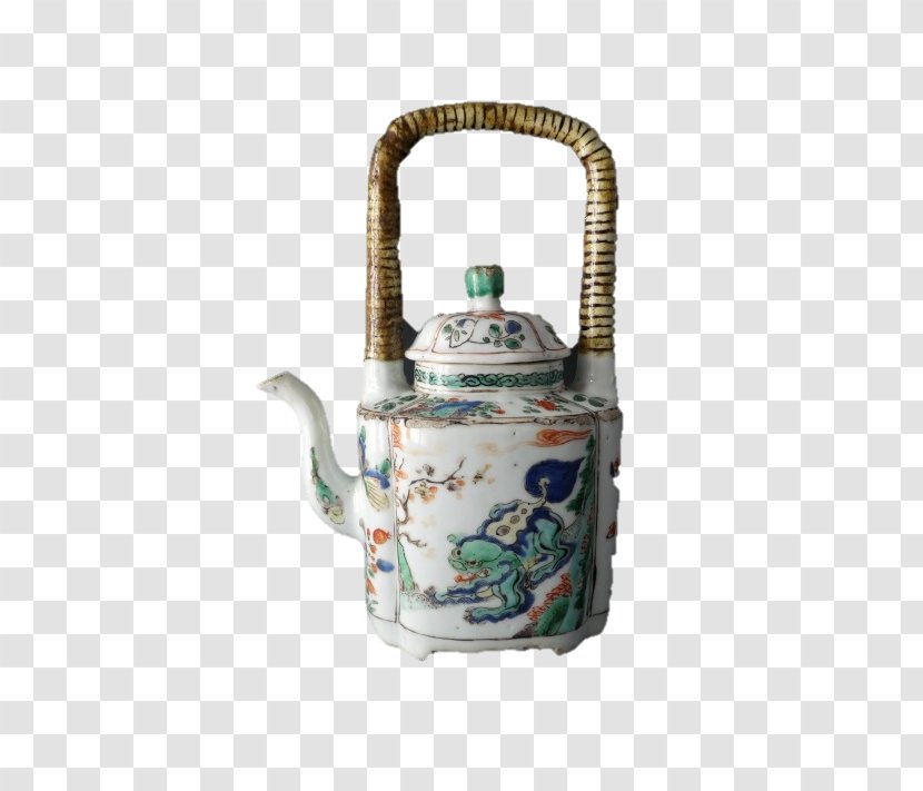 Teapot Porcelain Satsuma Ware Chinese Ceramics - Kettle - Antique Transparent PNG
