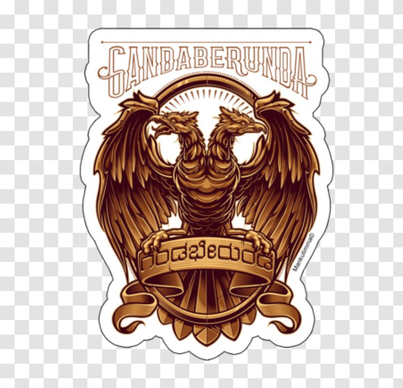 Gandaberunda Symbol Mankutimma Emblem - Badge Transparent PNG