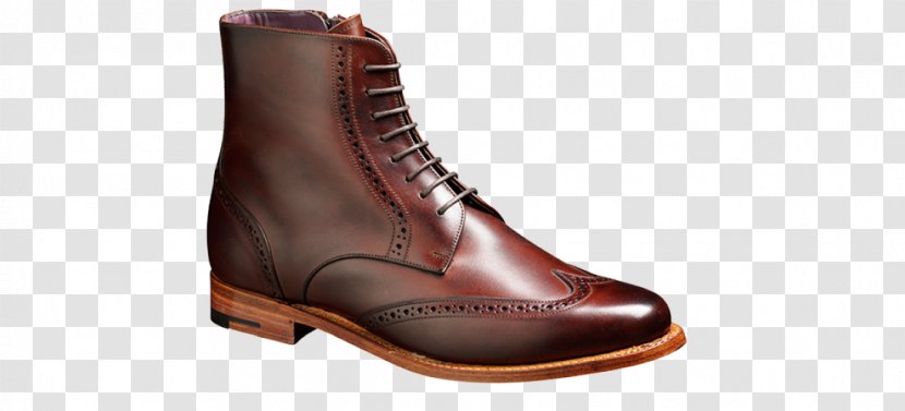Slipper Brogue Shoe Boot Barker - Leather Transparent PNG