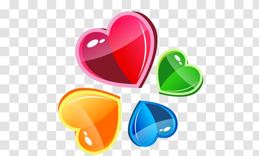 Gemstone Heart Clip Art - Album Transparent PNG