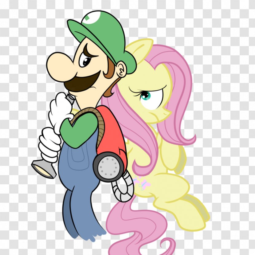 Pony Luigi's Mansion Mario & Luigi: Dream Team New Super Luigi U - Heart Transparent PNG
