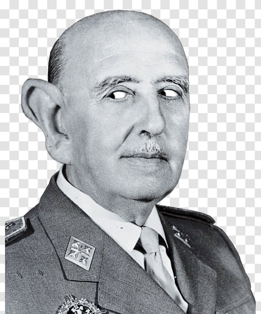 Francisco Franco Army Officer Spanish Civil War Generalissimo Kloktime - Portrait - Talavera Transparent PNG