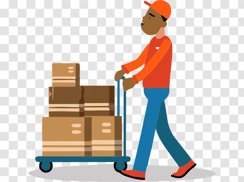 Mail Carrier Drawing Clip Art - Moving House Transparent PNG
