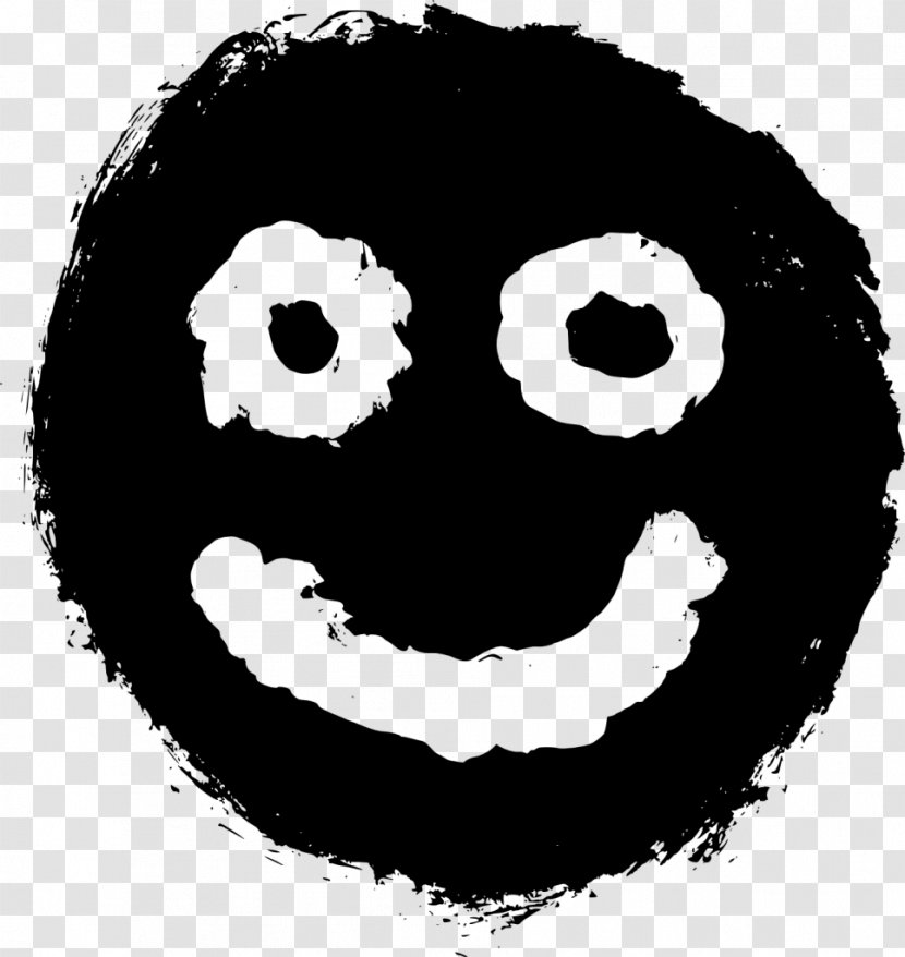 Smiley Sadness - Monochrome Photography Transparent PNG