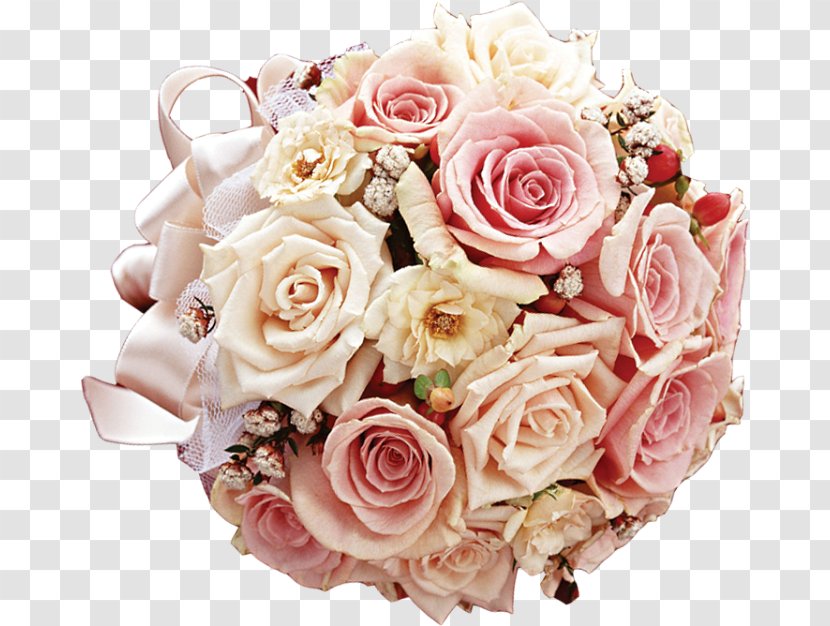 Wedding Anniversary Flower Bouquet Birthday - Garden Roses Transparent PNG