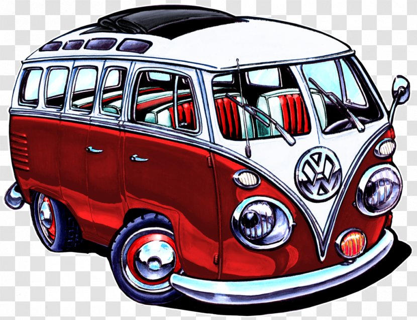 Volkswagen Type 2 Beetle Car Group - Westfalia Camper - Vw Bus Transparent PNG
