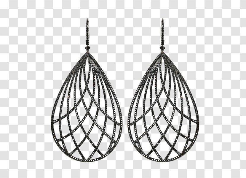 Earring Body Jewellery Silver Line Transparent PNG