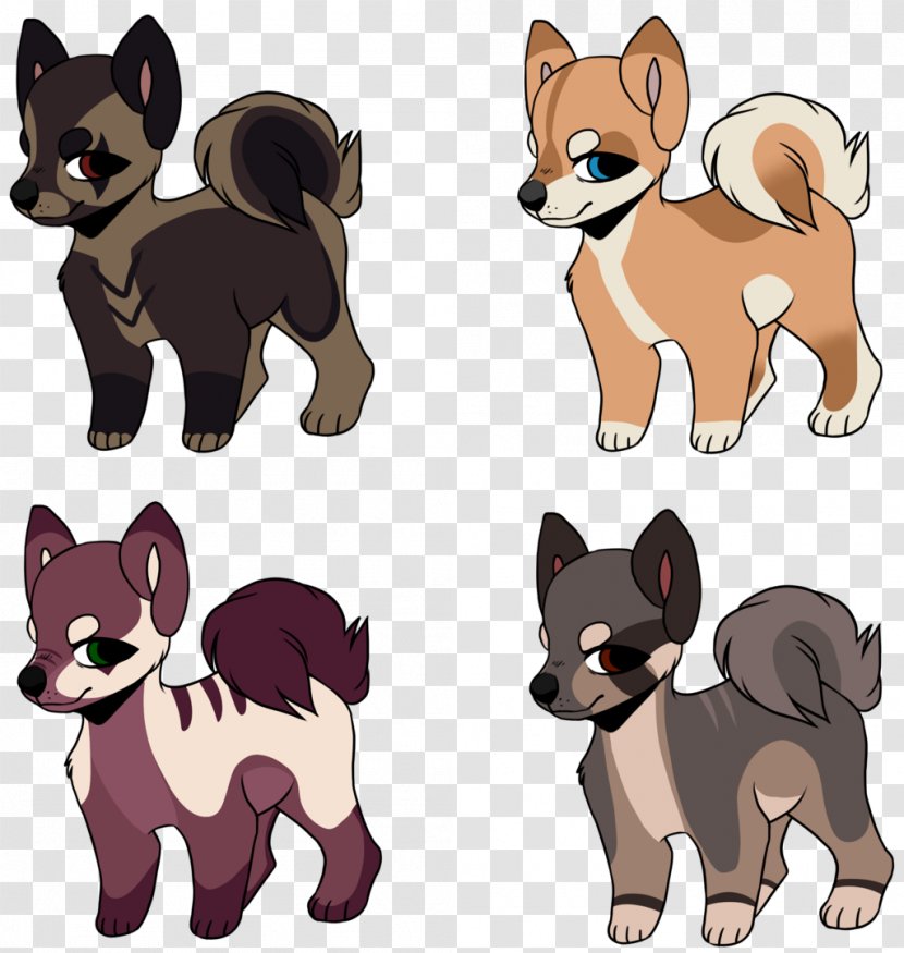 Dog Breed Puppy Animated Cartoon - Group Transparent PNG