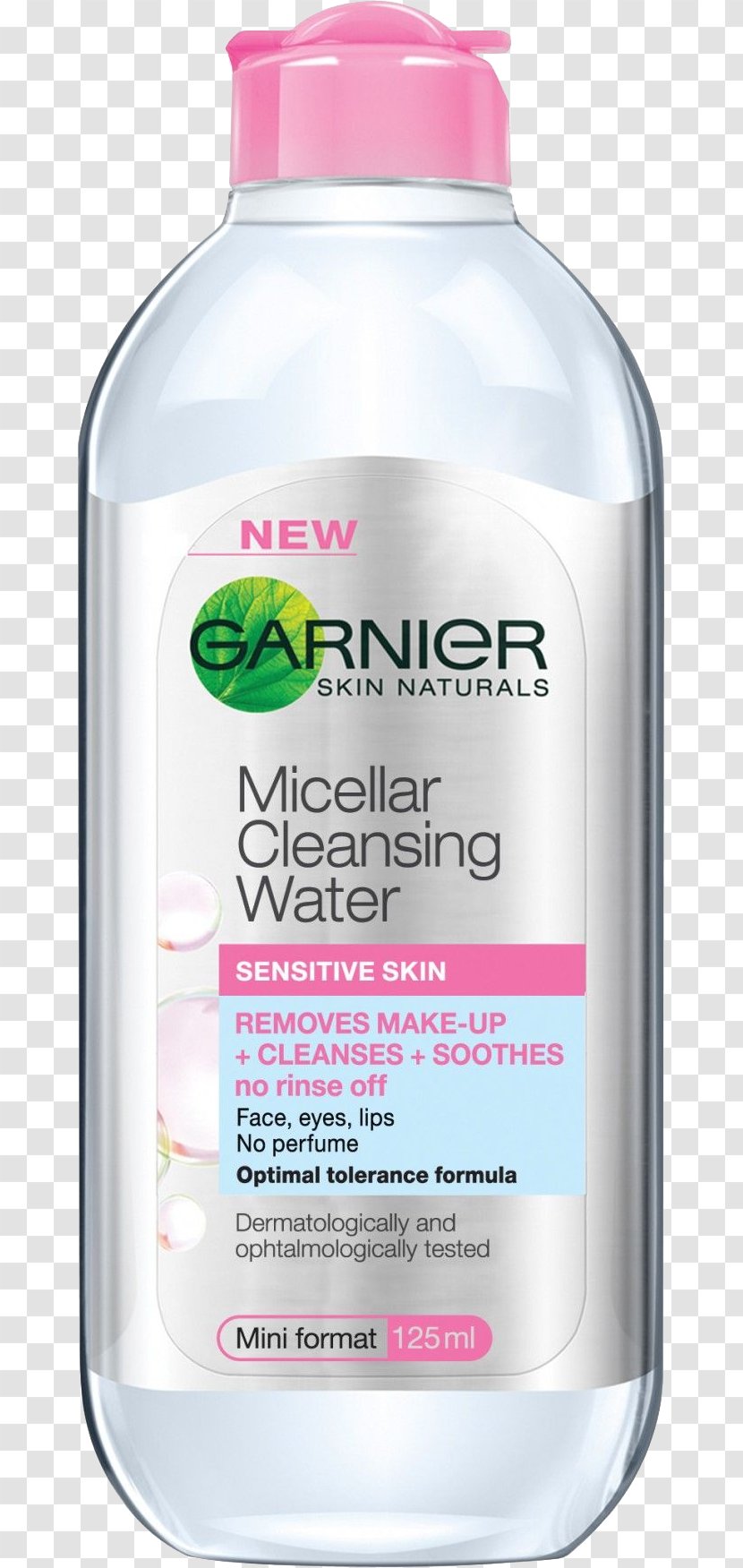 Lotion Garnier Micellar Cleansing Water All-in-1 Cleanser Pure Active Matte Control - Skin Transparent PNG