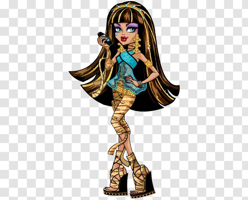 Monster High Cleo De Nile Doll Toy Transparent PNG
