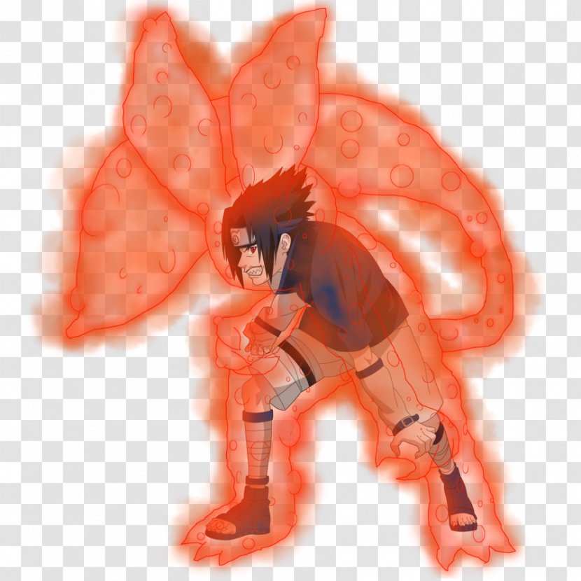 Sasuke Uchiha Naruto Uzumaki Nine-tailed Fox Kurama - Tree - Kyubi Transparent PNG