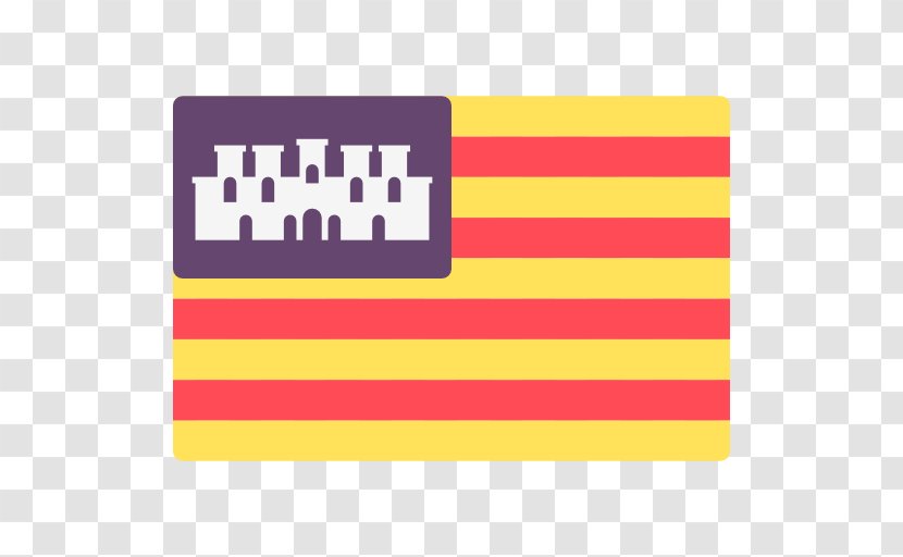 Majorca Ibiza Flag Of The Balearic Islands - Rectangle - Area Transparent PNG