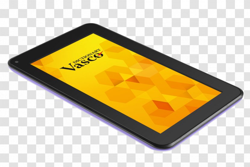 Vasco Electronics LLC Electronic Dictionary Multimedia - Orange Transparent PNG