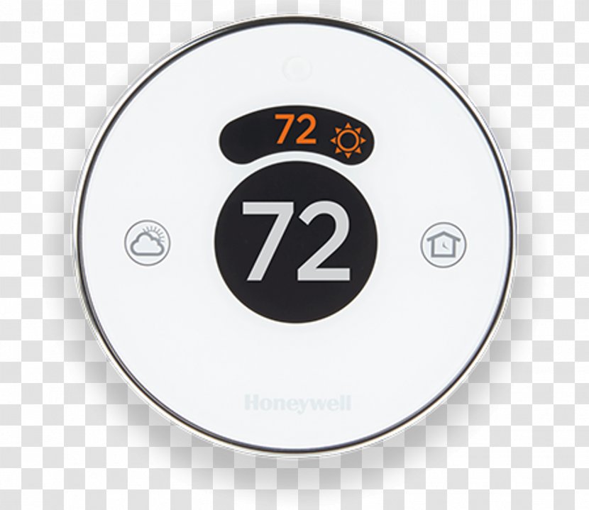 Smart Thermostat Programmable Honeywell Lyric Round 2nd Gen RCH9310WF - Rch9310wf - Obey. Voice Transparent PNG