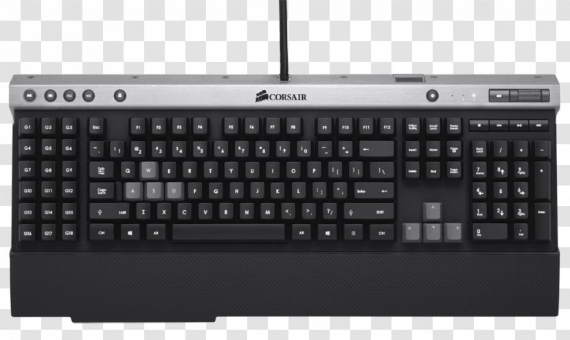 Computer Keyboard Corsair Raptor K50 Gaming K30 Keypad Mouse Transparent PNG