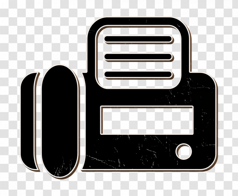 Communications Icon Fax Top View Icon Lodgicons Icon Transparent PNG