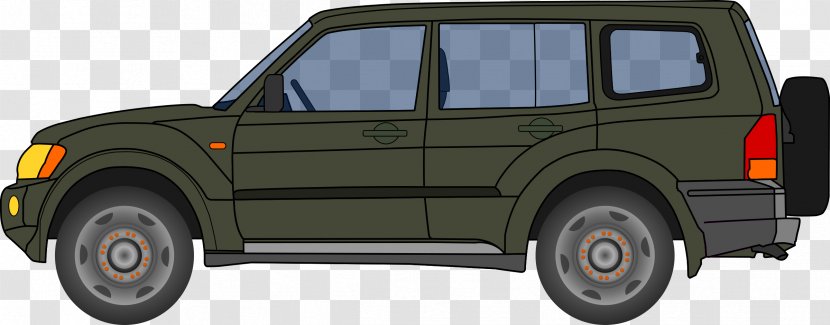 Car Mitsubishi Pajero Jeep - Motors Transparent PNG